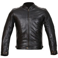 Weise Cabot Leather Jacket - Black