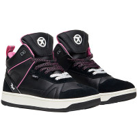 XPD Moto-1 H2Out Ladies Trainers- Black / Fuchsia