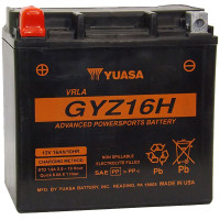 Yuasa Motorcycle Battery GYZ16H 