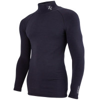 Zerofit Heatrub Ultimate Base Layer Long Sleeve Shirt - Navy