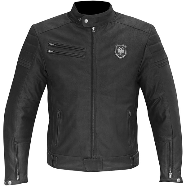 Image of Merlin Alton Leather Jacket - Black