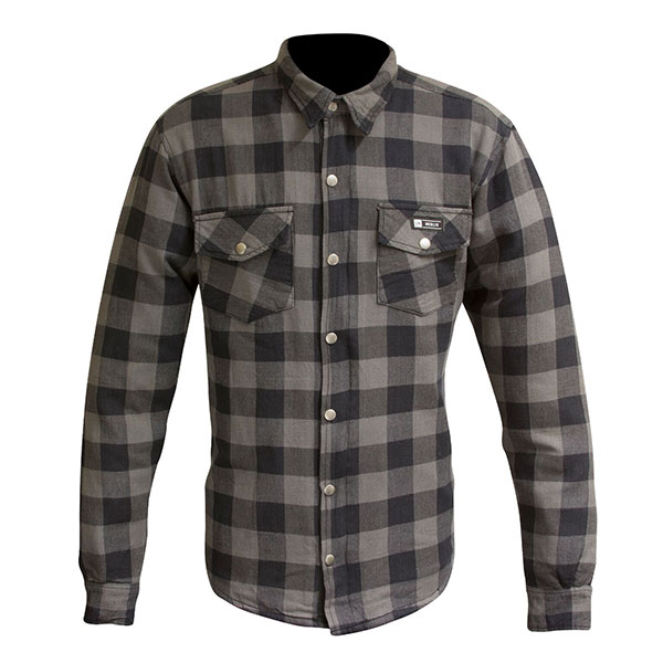 Image of Merlin Axe Aramid Textile Shirt - Grey Check