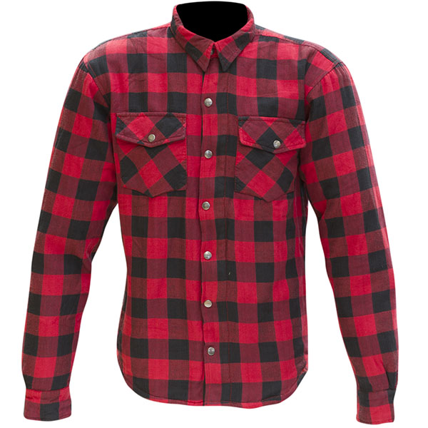 Image of Merlin Axe Aramid Textile Shirt - Red Check