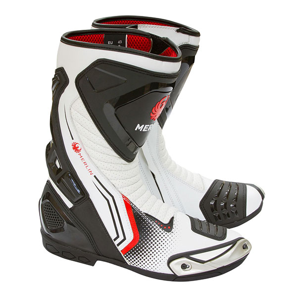 Image of Merlin Phantom Sports Boots - White / Black