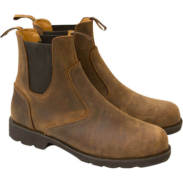 Image of Merlin G24 Stockwell Leather Boots - Brown