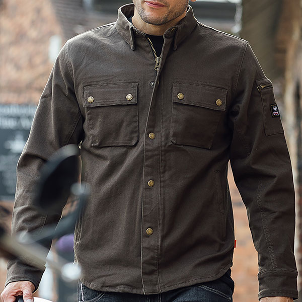 Merlin Brody D3O Riding Shirt - Brown - FREE UK DELIVERY