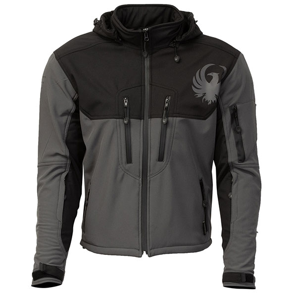 Image of Merlin Dune Softshell Jacket - Black / Grey