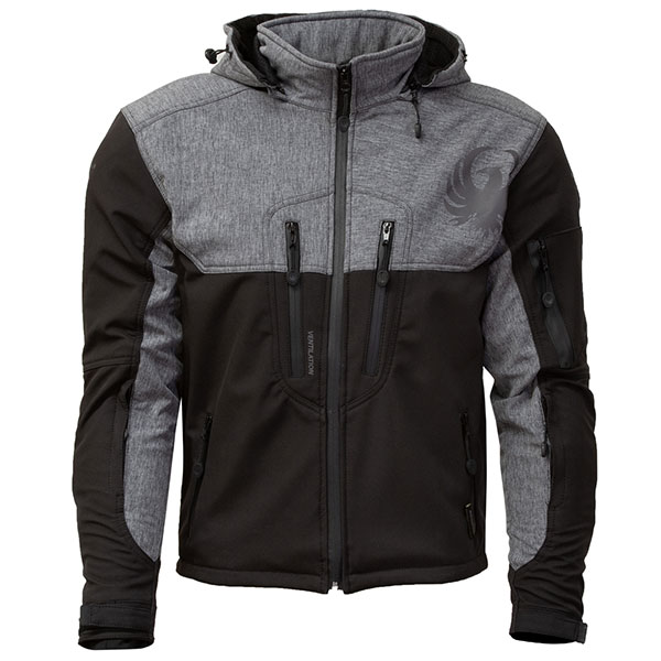 Image of Merlin Dune Softshell Textile Jacket - Merle / Black