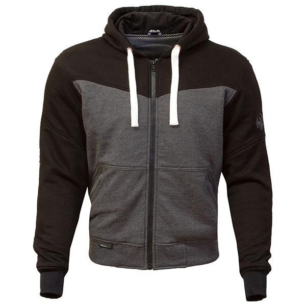 Image of Merlin Hurley Hoody - Black / Grey