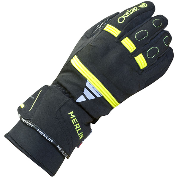 Merlin Ladies Tess Outlast Gloves Black / Fluro FREE UK DELIVERY