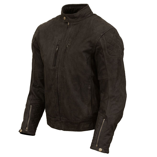 Merlin Stockton Leather Jacket - Black - FREE UK DELIVERY