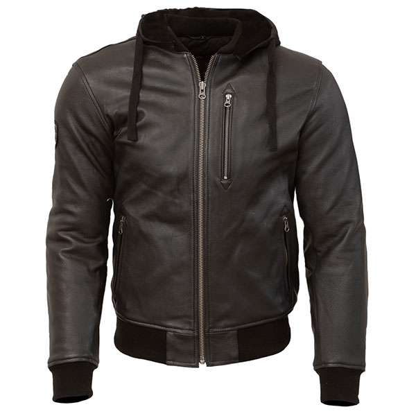 Merlin Trance Leather Jacket - Black - FREE UK DELIVERY