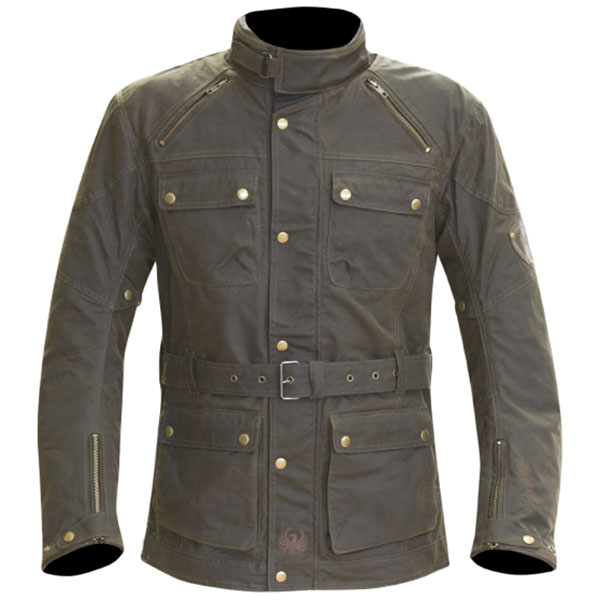 Merlin Heritage Rowan Wax Textile Jacket - Olive Reviews at ReviewBikeKit