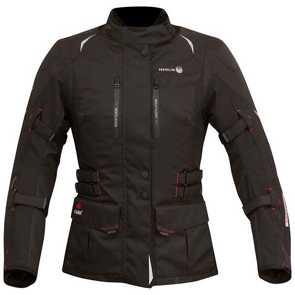 Image of Merlin Ladies Carina Outlast Textile Jacket - Black