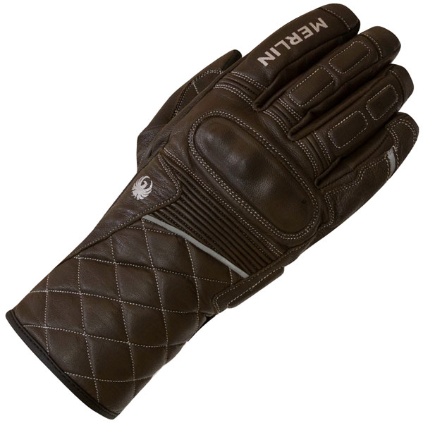 Image of Merlin Catton Outlast Leather Gloves - Choc Brown