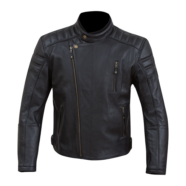 Image of Merlin Lichfield Leather Jacket - Black