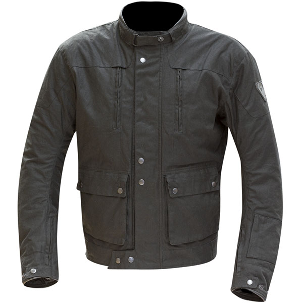 Image of Merlin Milwich C4X Wax Textile Jacket - Black