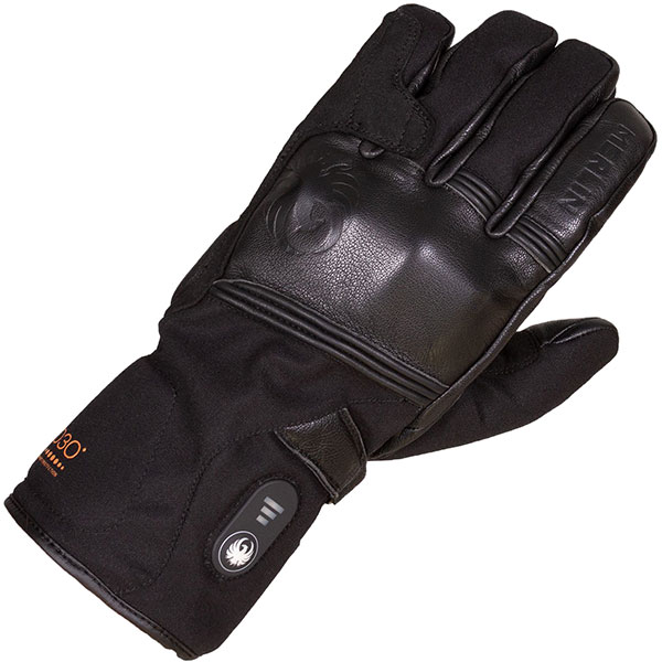 Merlin Longdon Heritage Heated Gloves - Black - FREE UK DELIVERY