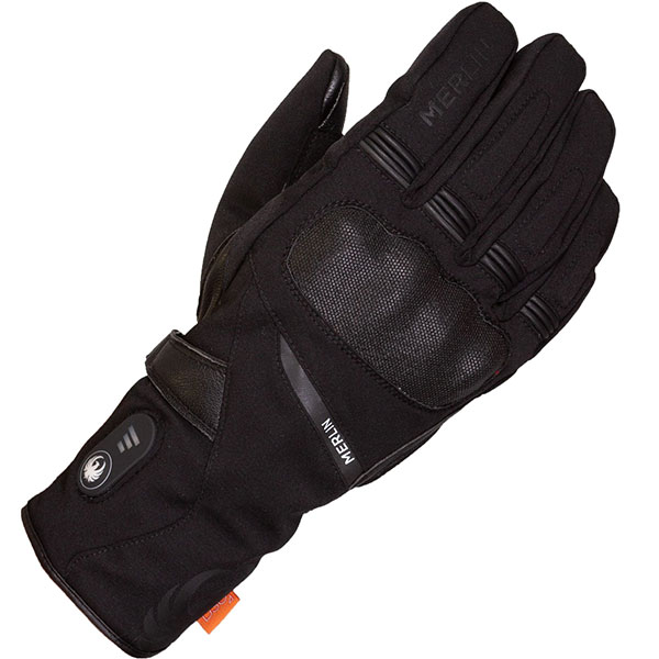 Merlin Summit Touring Heated Gloves Black FREE UK DELIVERY