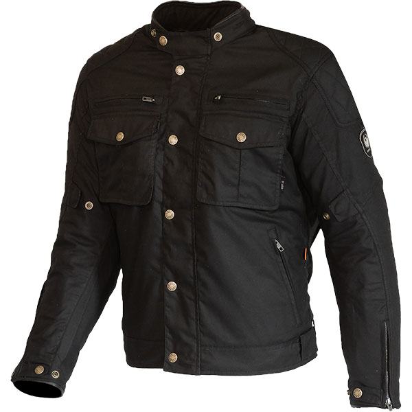 Merlin Perton II Cotec Wax D3O Mens Jacket Black FREE UK DELIVERY
