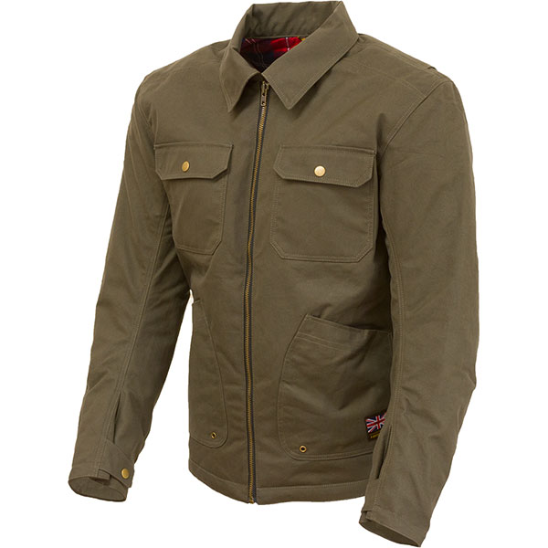 Merlin Dawson Textile Jacket - Peat - FREE UK DELIVERY