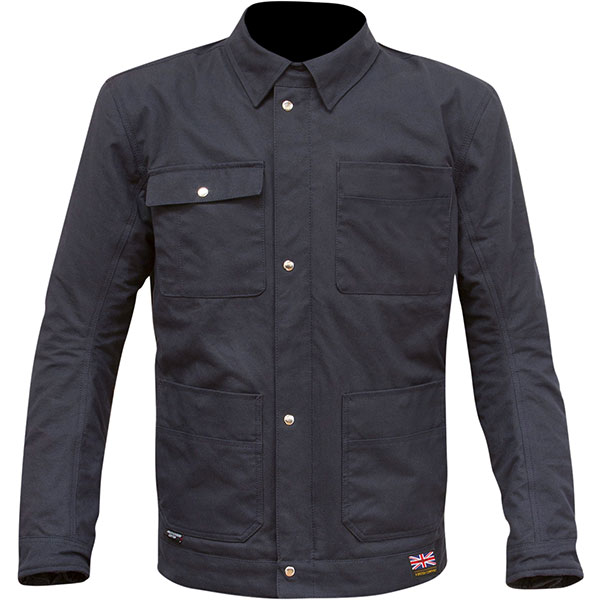 Image of Merlin Victory Textile Jacket - Navy