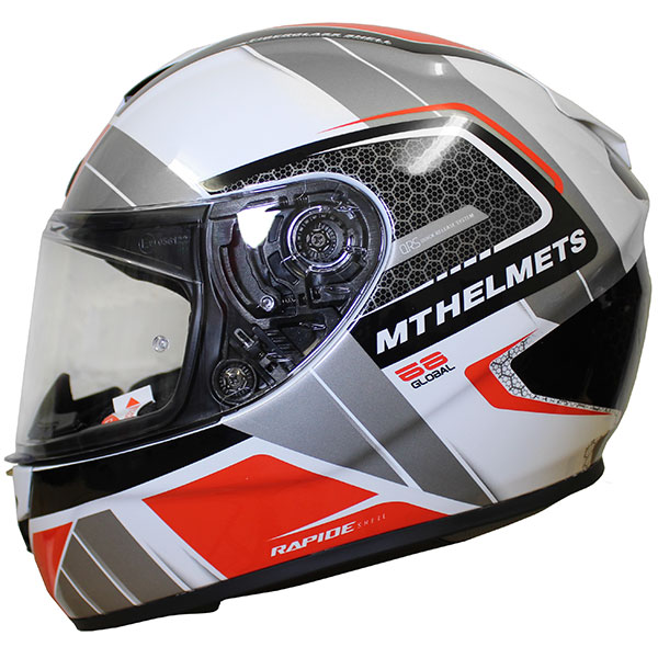 Image of MT Rapide Global - White / Red / Grey