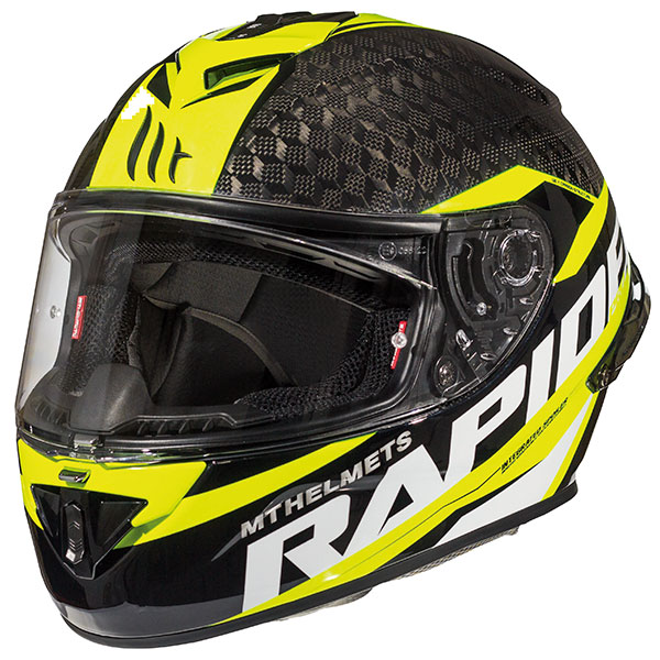 Image of MT Rapide Pro Carbon - Carbon / Fluo Yellow