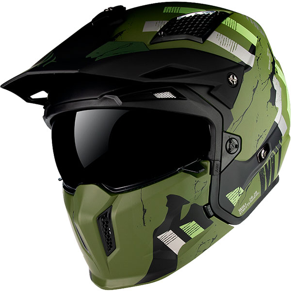 Mt helmet sales street fighter