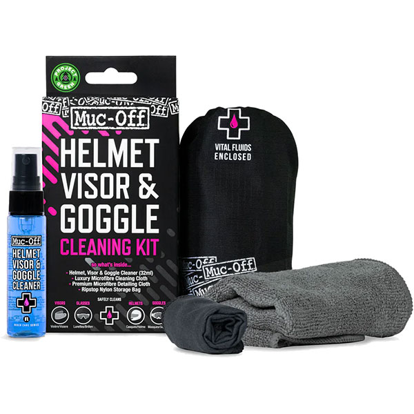 MucOff Visor, Lens & Goggle Cleaning Kit