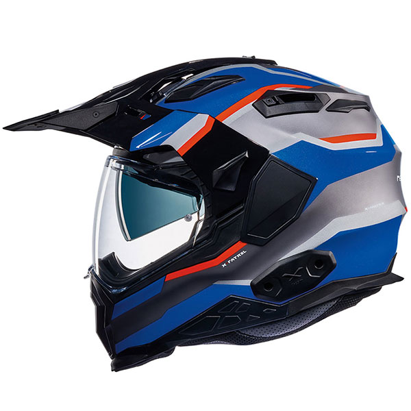 Nexx X.WED 2 X-Patrol - Titanium / Blue / Red