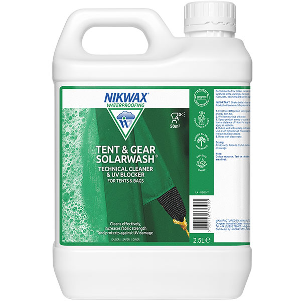 Nikwax tent and gear solarproof waterproofing spray deals
