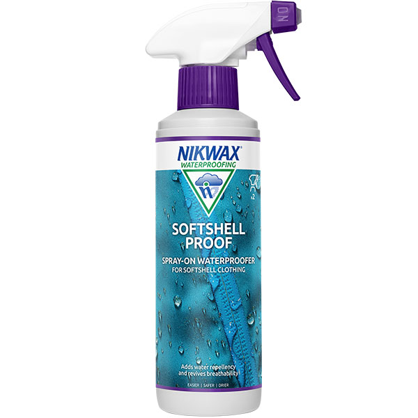 Nikwax Softshell Proof Spray On 300ml SPORTSBIKESHOP