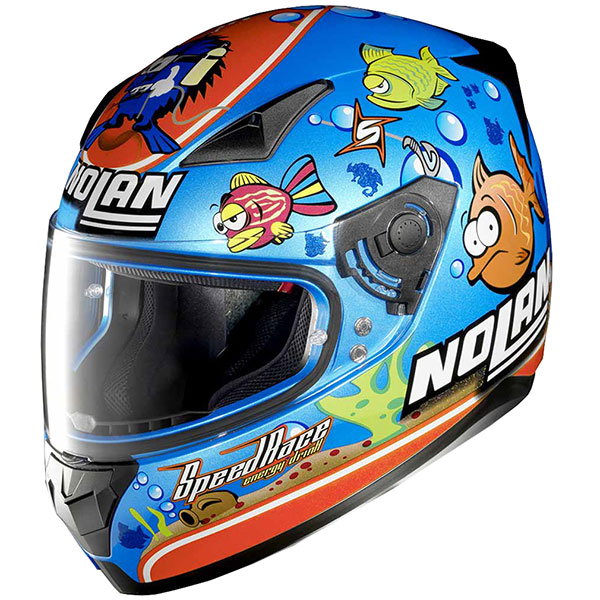 Image of Nolan N60-5 Gemini Replica - Melandri Aqua