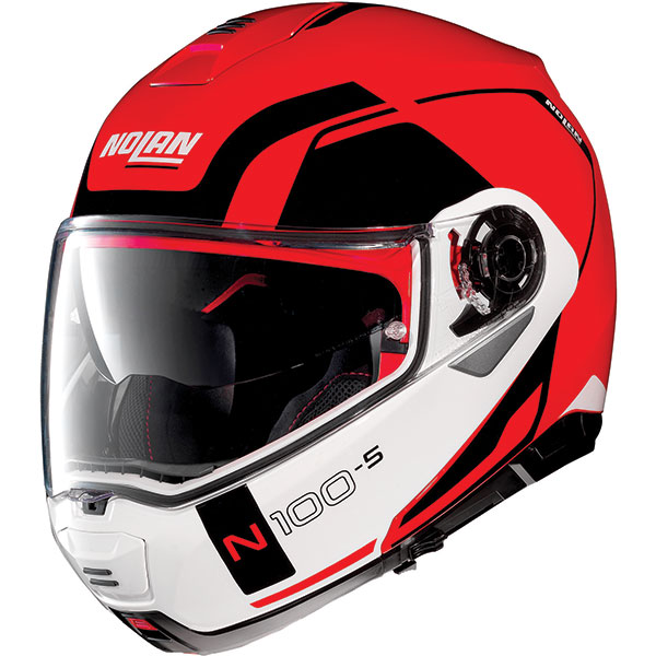 Image of Nolan N100-5 Consistency N-Com - Corsa Red