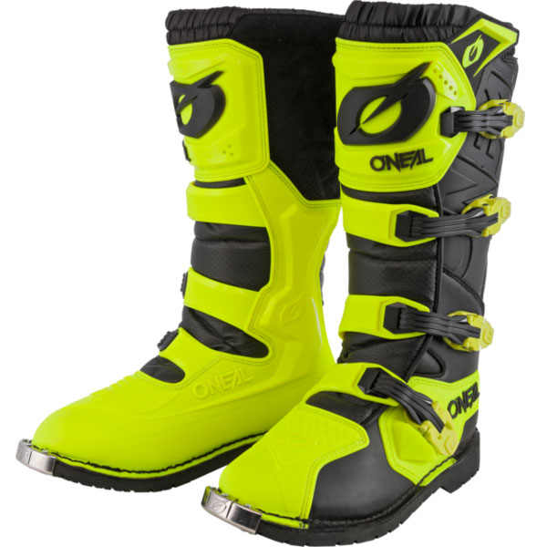 neon riding boots