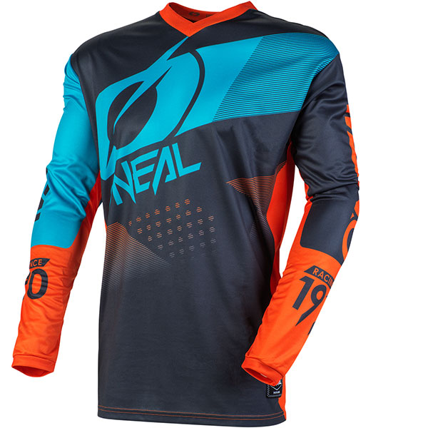 Image of O Neal Element Jersey - Factor Grey / Blue / Orange