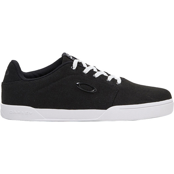 Oakley Canvas Flyer Trainers - Jet Black - FREE UK DELIVERY