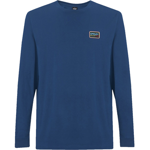 Oakley Factory Pilot Long Sleeve T-Shirt Universal Blue FREE UK DELIVERY