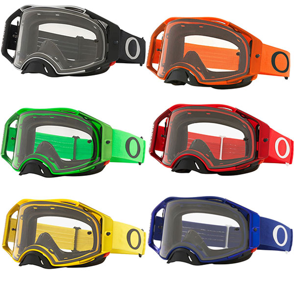 Oakley Airbrake MX Goggles Clear Lens FREE UK DELIVERY