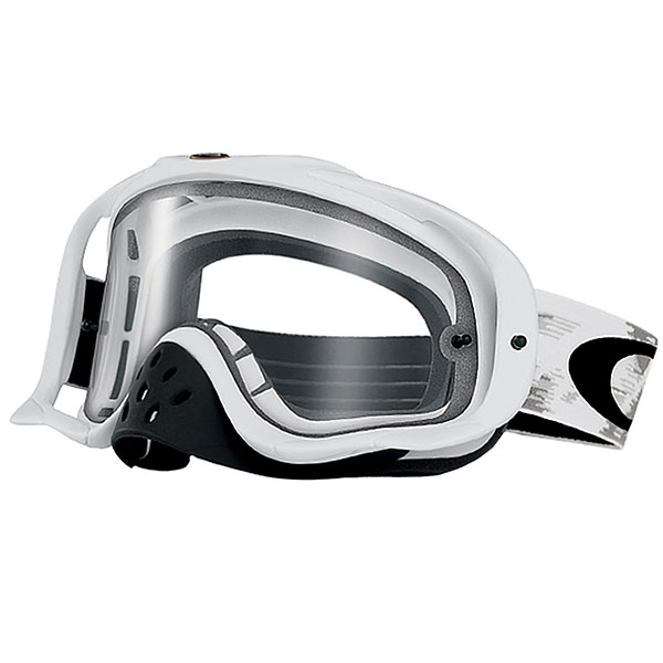 Oakley Crowbar Goggles Matt White Speed Dual Clear Lens review 8.8 / 10