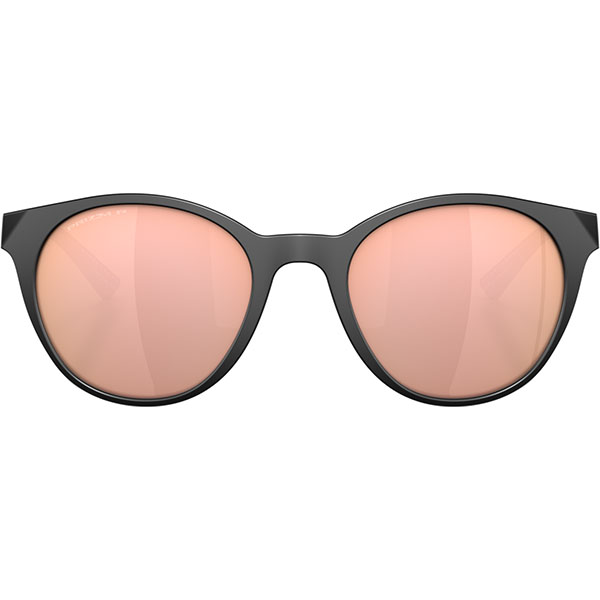 Oakley Ladies Spindrift Sunglasses Matt Black Prizm Rose Gold Polarized Lens