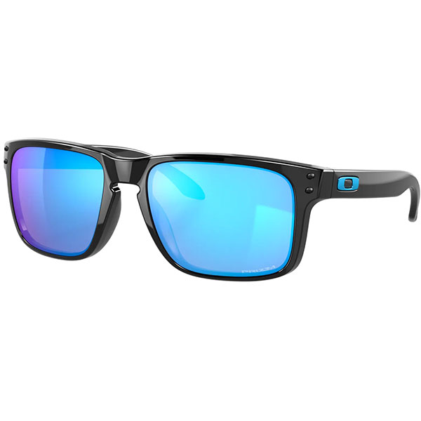 Oakley Holbrook Sunglasses - Polished Black / Prizm Sapphire Lens ...