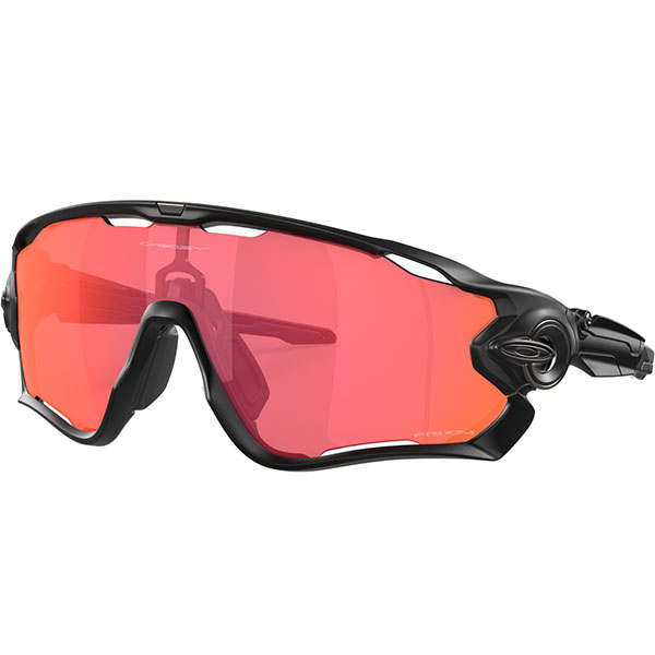 Oakley Jawbreaker Sunglasses - Matt Black / Prizm Trail Torch Lens ...