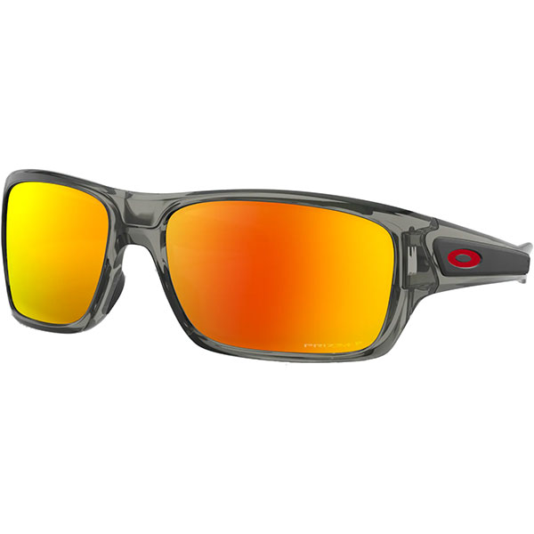 Oakley Turbine Sunglasses Grey Ink Prizm Ruby Polarized Lens