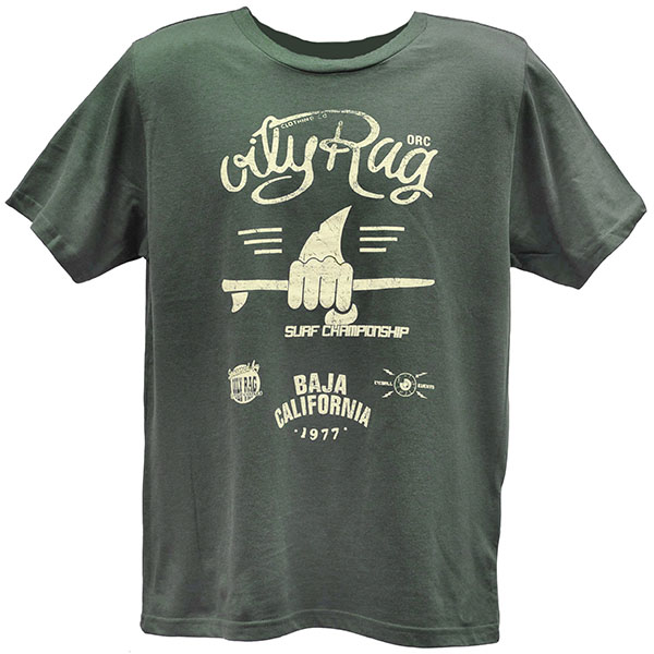 Image of Oily Rag Clothing Surf Competition T-Shirt - Grey