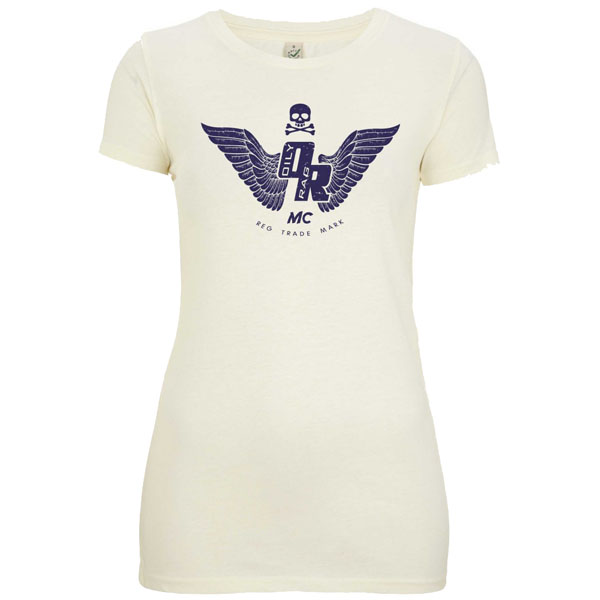 Image of Oily Rag Clothing Ladies Motorcycle Club T-Shirt - Linen