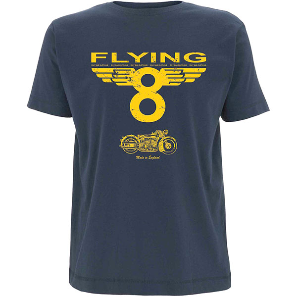 Image of Oily Rag Clothing Flying 8 T-Shirt - Blue