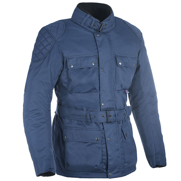 Image of Oxford Churchill Textile Jacket - Navy