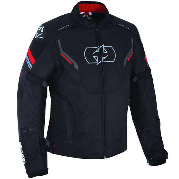 Image of Oxford Melbourne 3 Textile Jacket - Tech Black